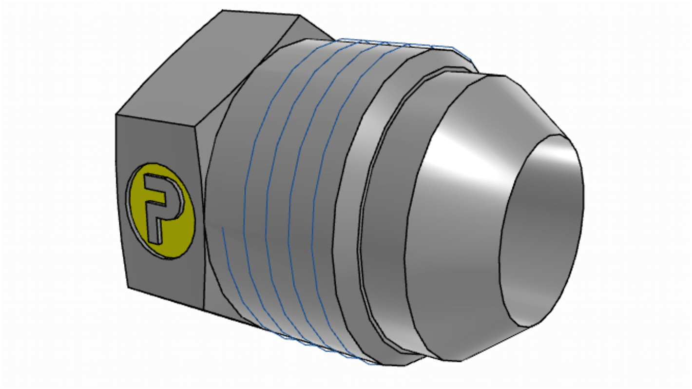 Parker End Cap 12mm x 24mm