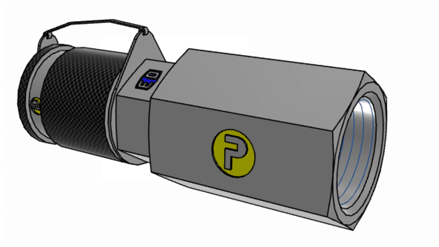 Parker BSPP 1/4 Female to UNF 3/4-16, 8TTP4MXS