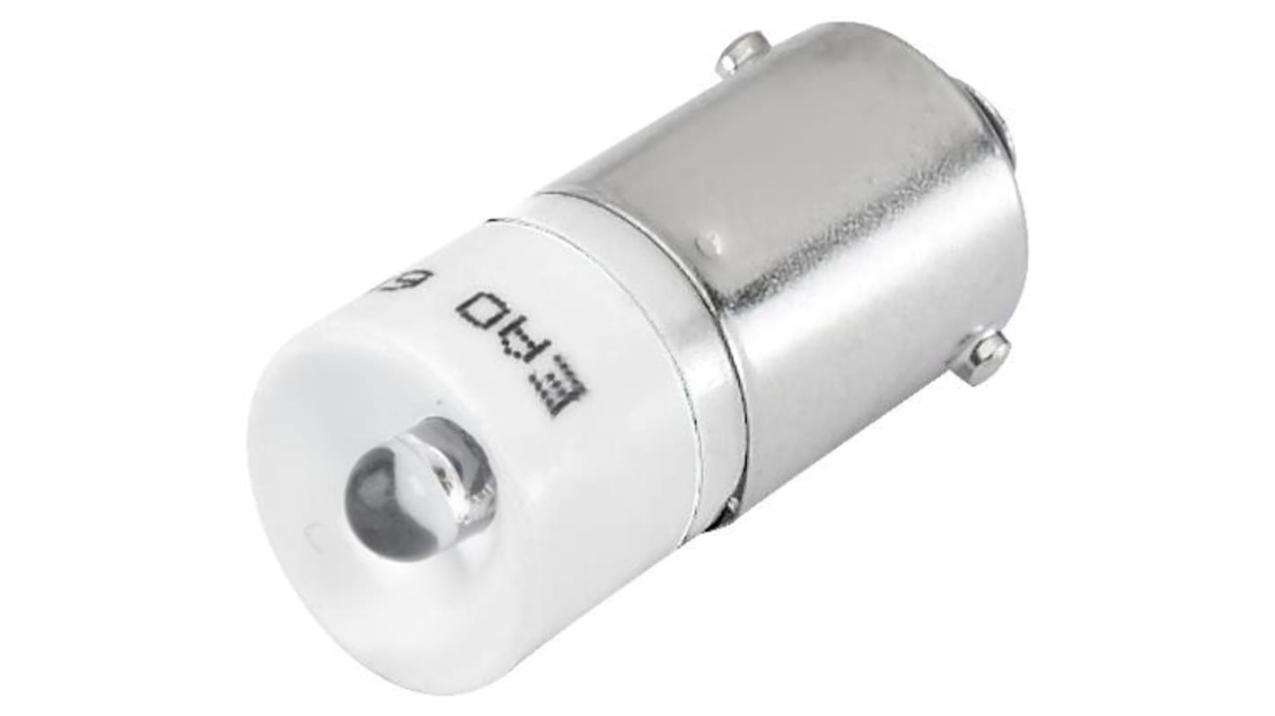 EAO LEDLED指示灯灯泡, 白色, 130V 交流/直流, 300mcd