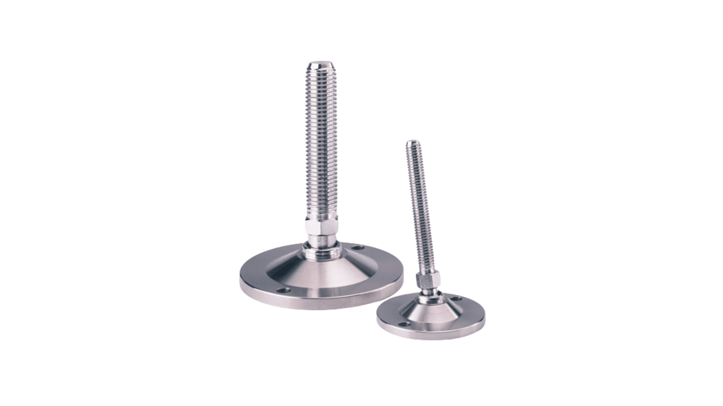 Stopka regulowana M20 średnica 100mm długość gwintu 150mm 2500kg 10° Nu-Tech Engineering