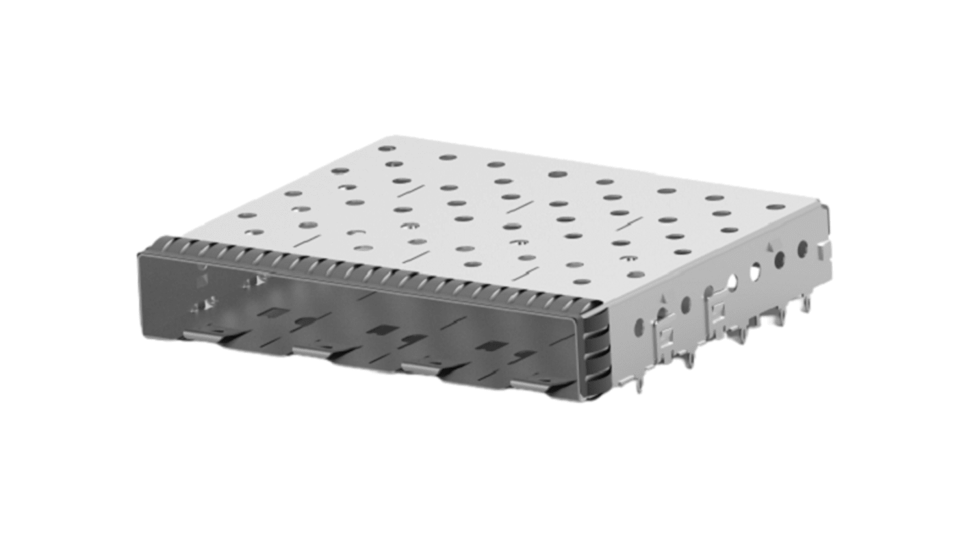 SFP+ 1x4 Cage Assembly, Light