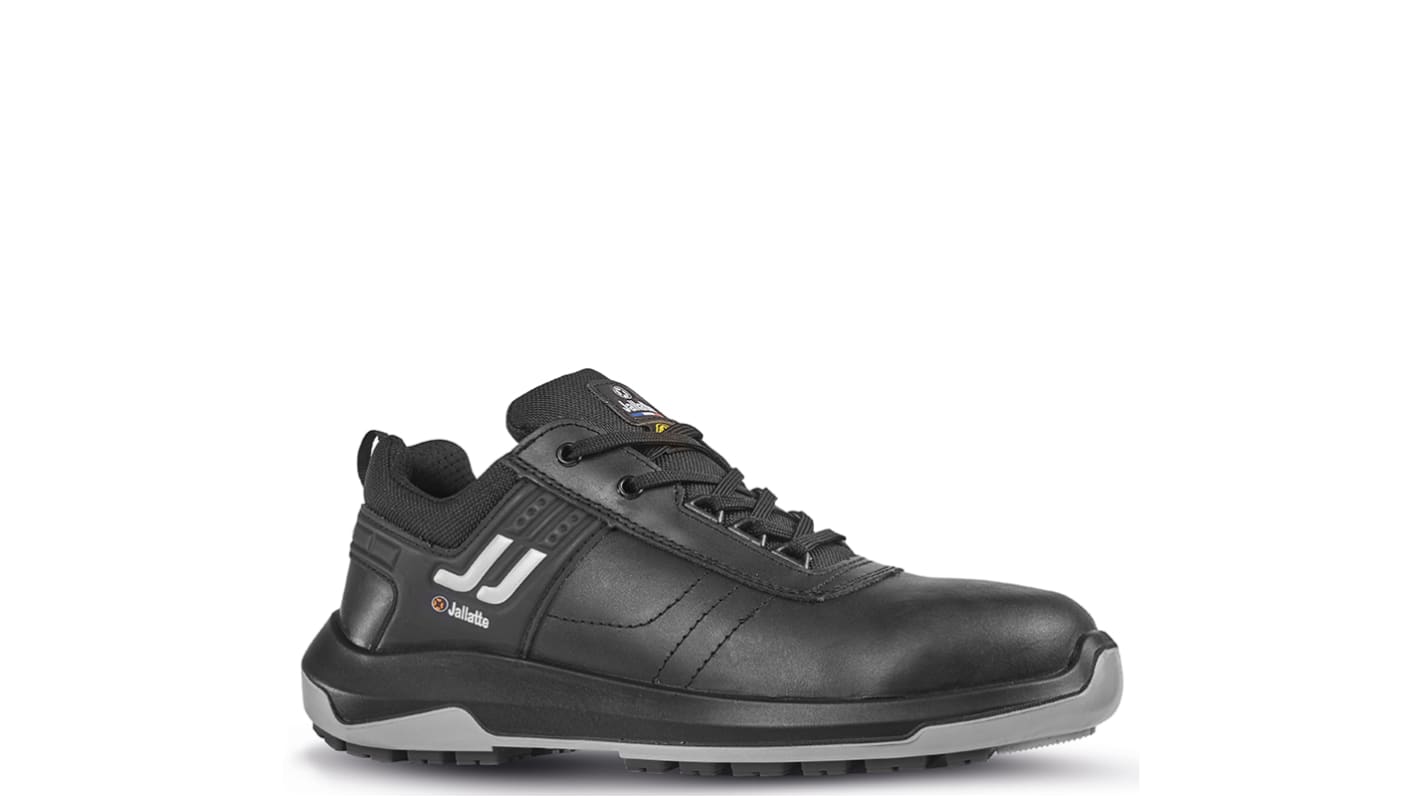 Jallatte JALJUNO JH306 Unisex Black, Grey Aluminium Toe Capped Safety Trainers, UK 10, EU 44
