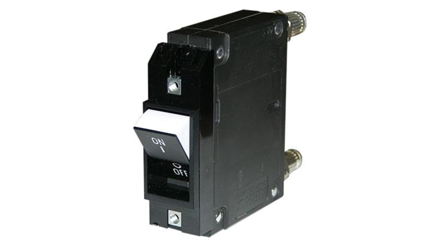 Disjoncteur thermique Sensata Airpax LELHK11, 15A, 2 pôles, 240V c.a.