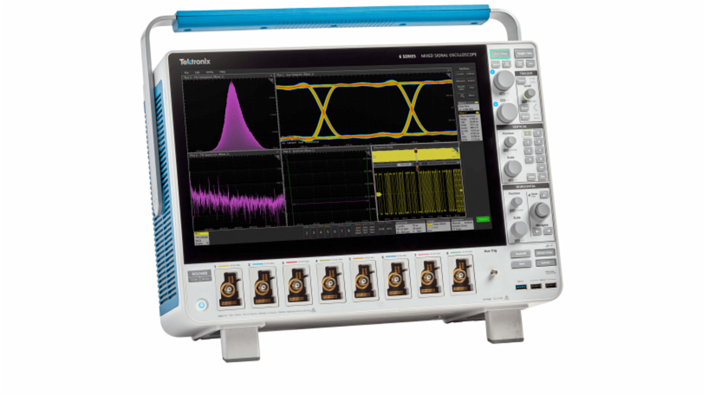 Tektronix MSO46B Series, 1GHz Bench Mixed Signal Oscilloscope, 6 Analogue Channels, 48 Digital Channels