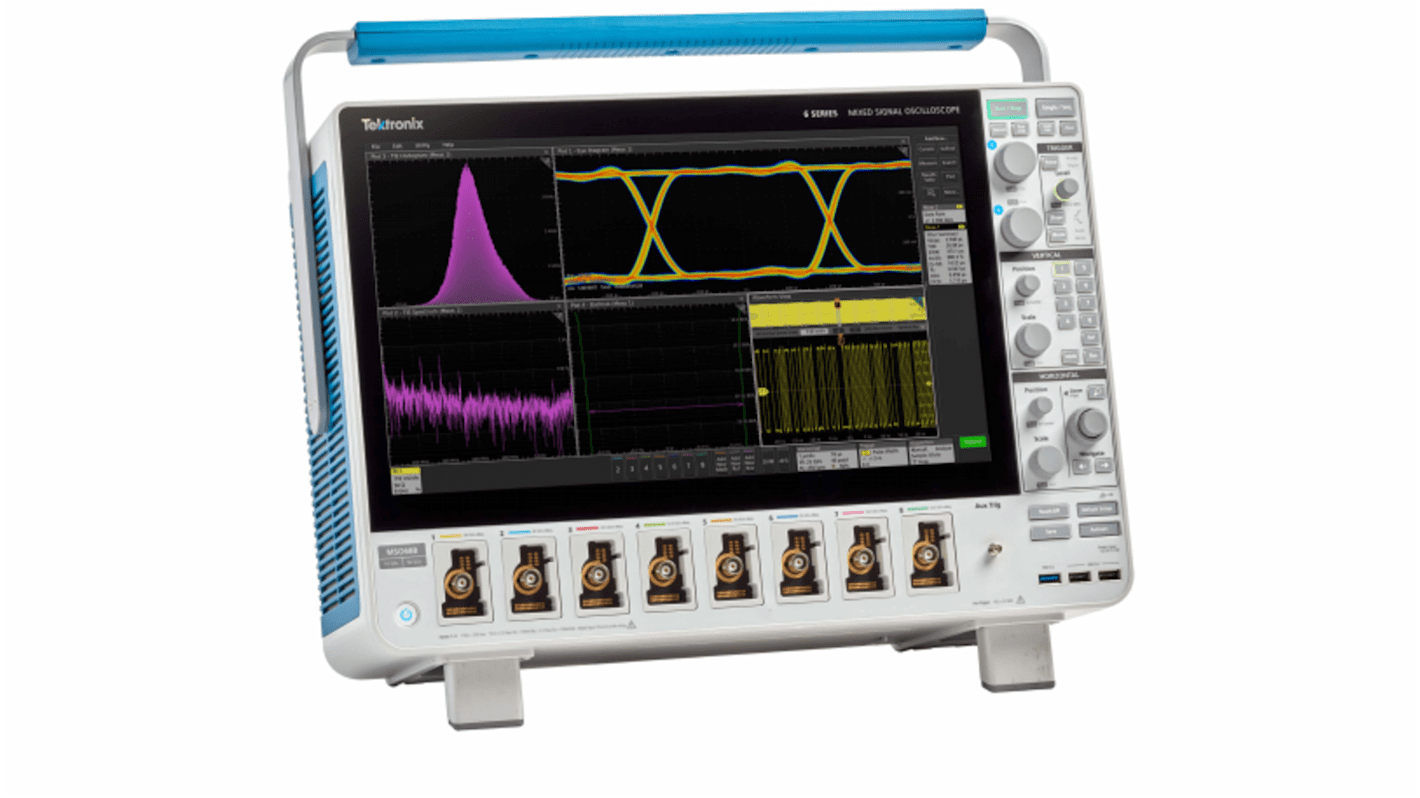 Osciloscopio de señal mixta de banco Tektronix, canales:6 A, 48 D, 1GHz