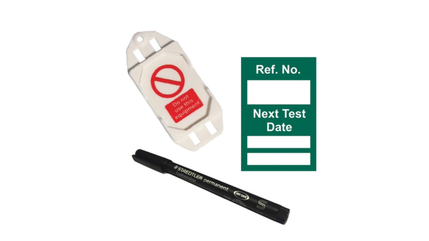 Spectrum Industrial TG60 Series White Safety Kit, English Language, 61Each per Pack