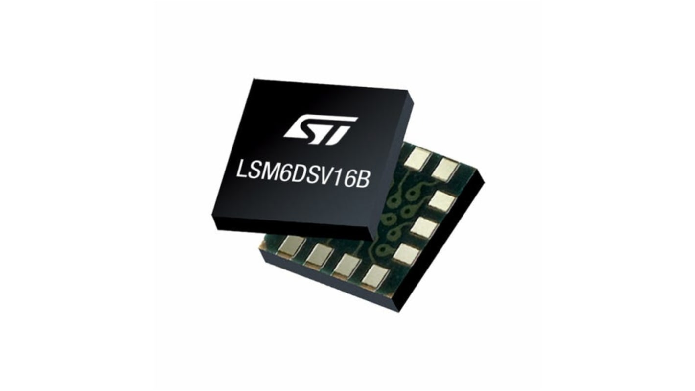 Módulo de sensor de movimiento, LSM6DSV16BTR, 6 ejes, SPI LGA-14L 14 pines