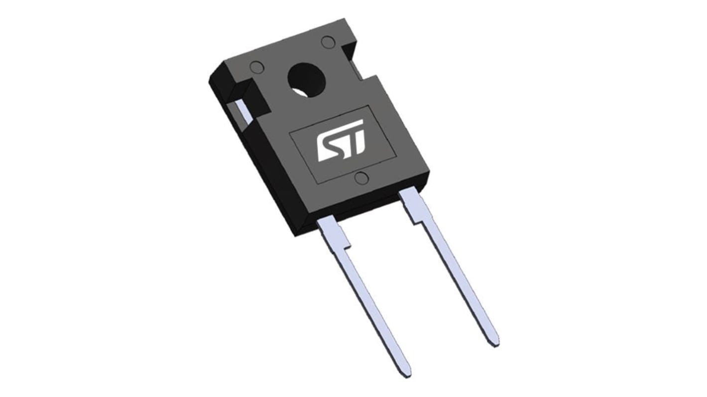 STMicroelectronics STPS THT SiC-Schottky Gleichrichter & Schottky-Diode, 1200V / 20A, 2-Pin DO-247 LL