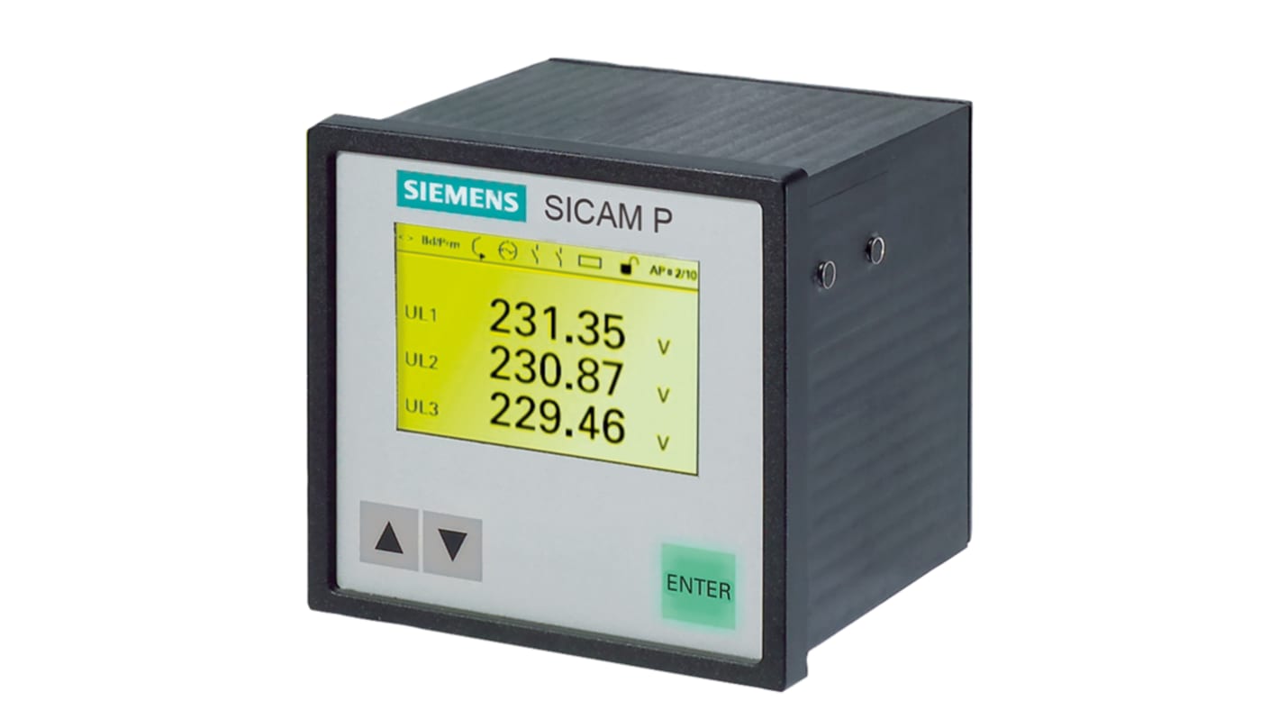 Medidor de energía Siemens serie SICAM P