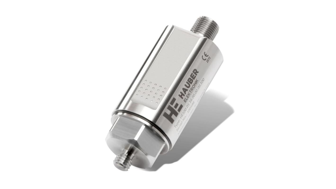 Hauber Elektronik Vibration Sensor, 16mm/s Max, 25 mA Max, 30V Max, 10 → 1000 Hz, -40°C → +125°C