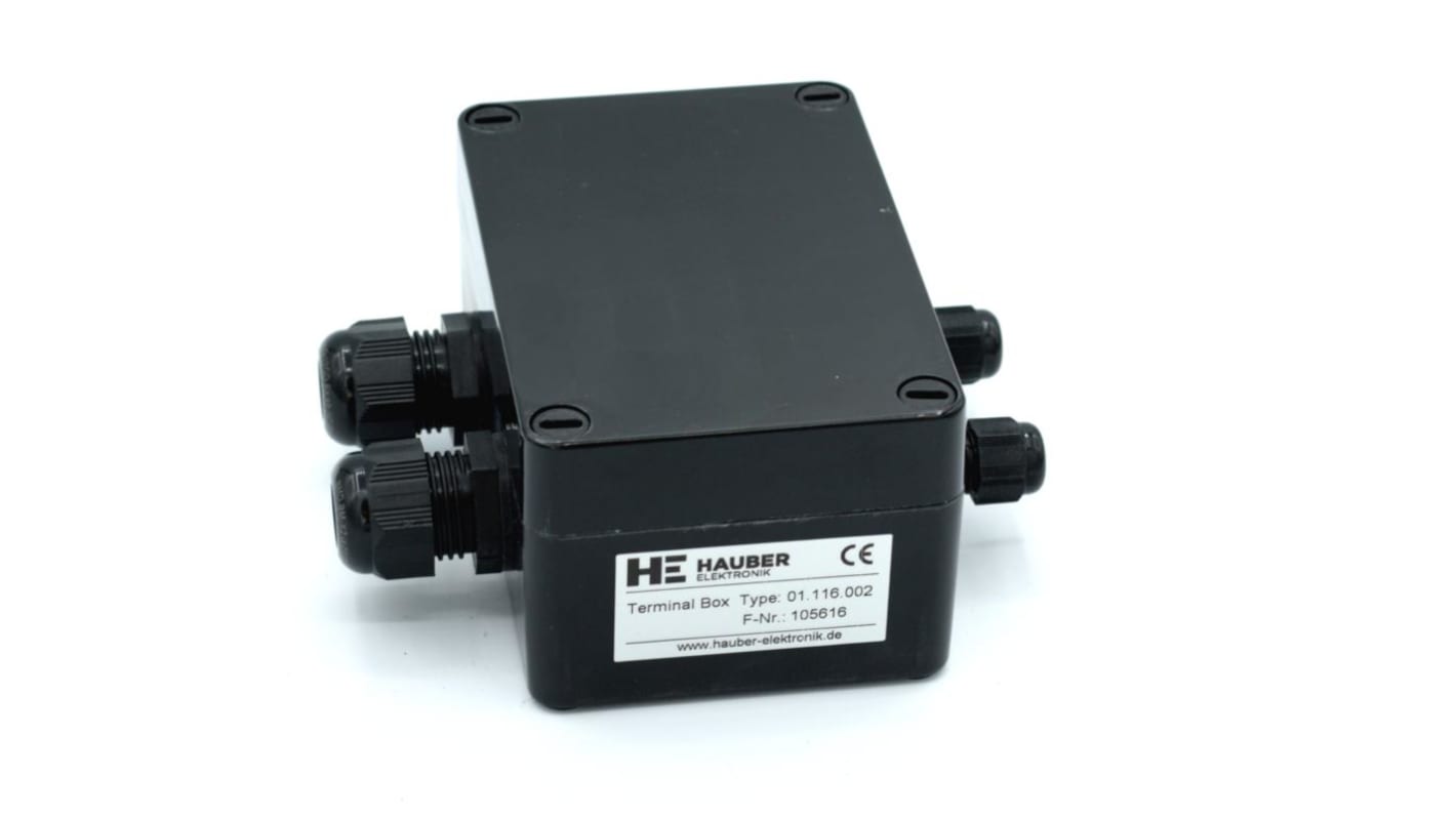 Boîtier de raccordement DP Hauber Elektronik à utiliser avec Capteur HE100/HE101 et 663/HE20x