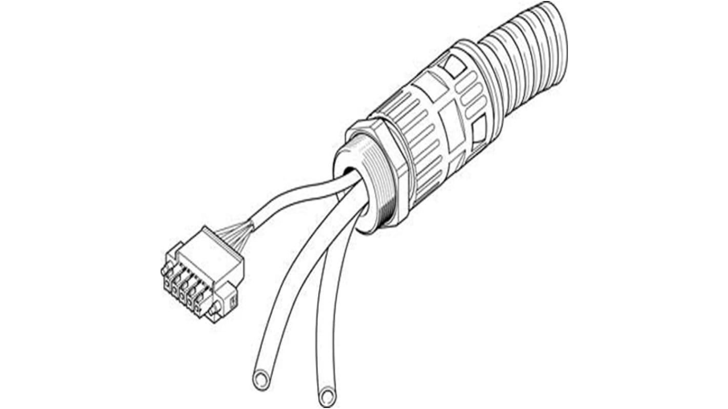 Złącze i kabel liczba rdzeni 5 długość 10m Rodzaj A Męskie Złącze B Złącze typu Pigtail