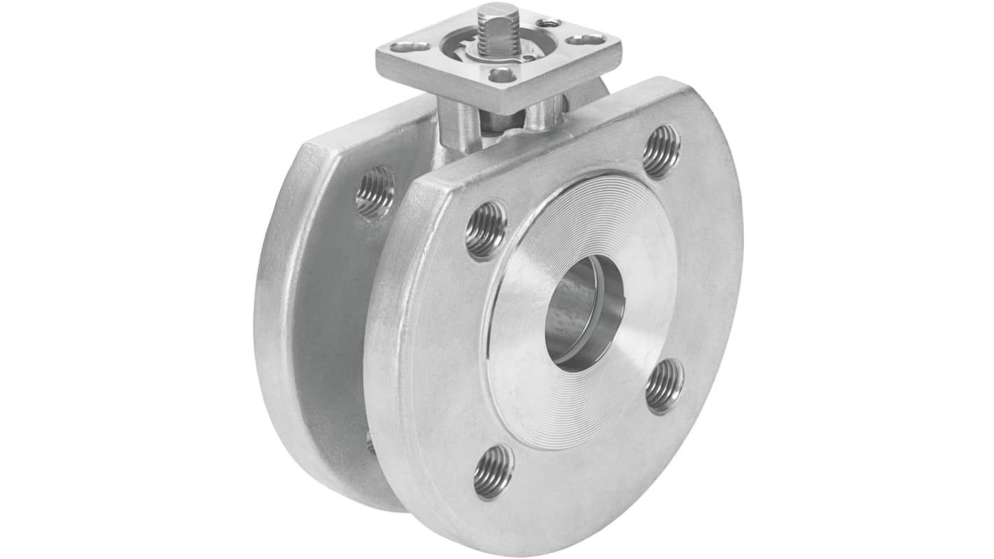 Festo Stainless Steel 2 Way, Ball Valve, Threaded, 20mm, 40bar Operating Pressure