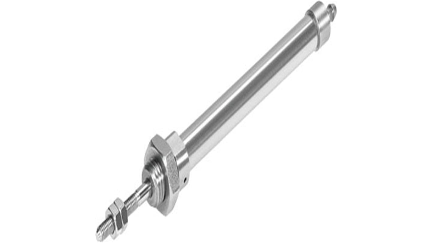 Festo Pneumatic Piston Rod Cylinder - 15892, 6mm Bore, 10mm Stroke, EG Series, Single Acting