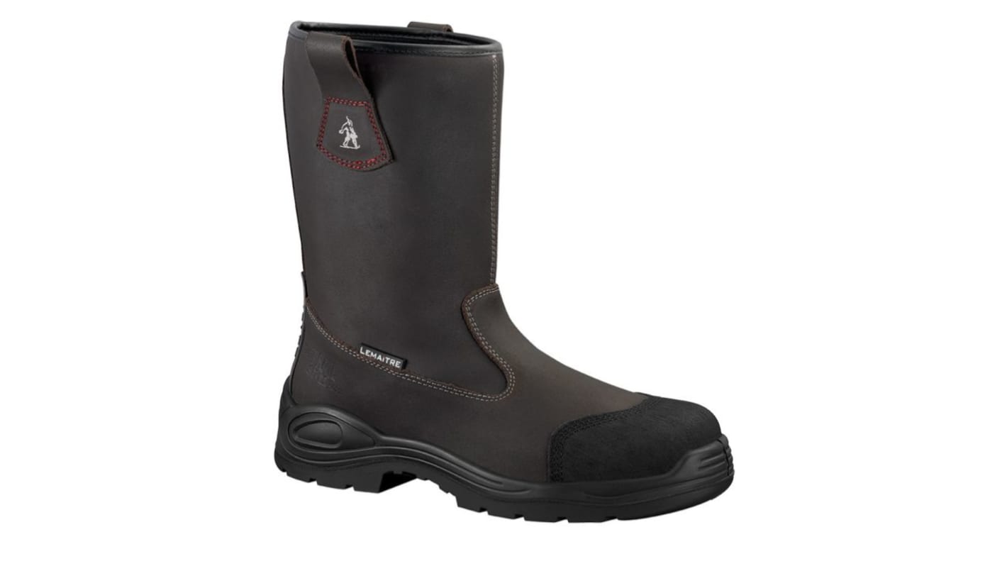 Scarponcini antinfortunistici S3 LEMAITRE SECURITE da  Unisex tg. 37, col. Marrone , resistenti all'acqua, con puntale