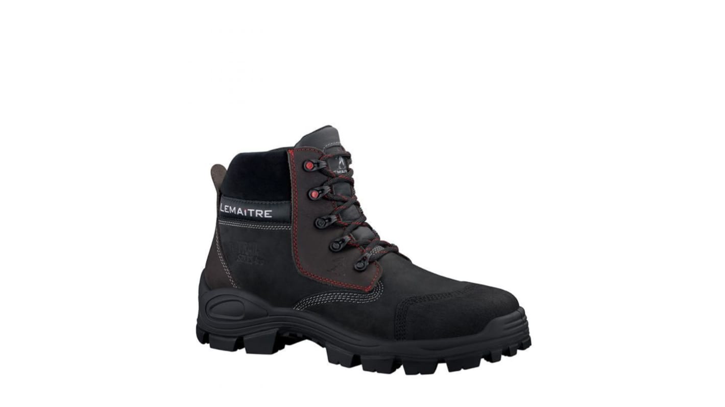 LEMAITRE SECURITE VARADERO Black Composite Toe Capped Unisex Safety Shoe, UK 10, EU 45