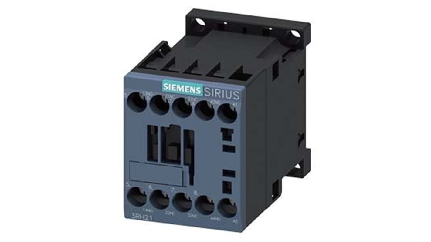 Siemens SIRIUS 3RH2 Hilfsschütz 32 V ac-Spule, 4 -polig , 690 V AC / 10 A 2 NO (Schließer) + 2 NC (Öffner)