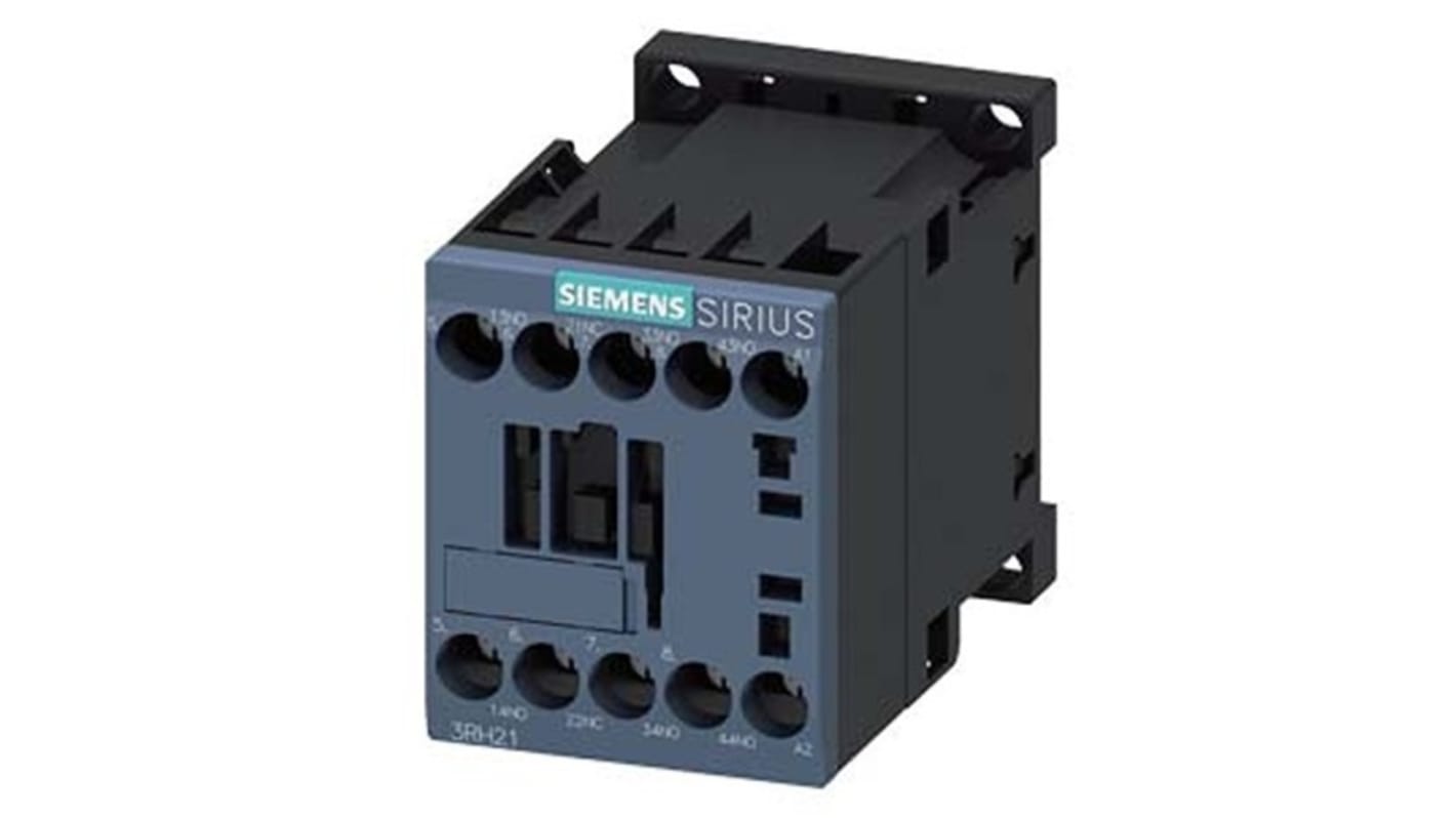 Przekaźnik pomocniczy 200 V AC Siemens styki: 4 10 A 3NO + 1NC 3RH2131-1AN60