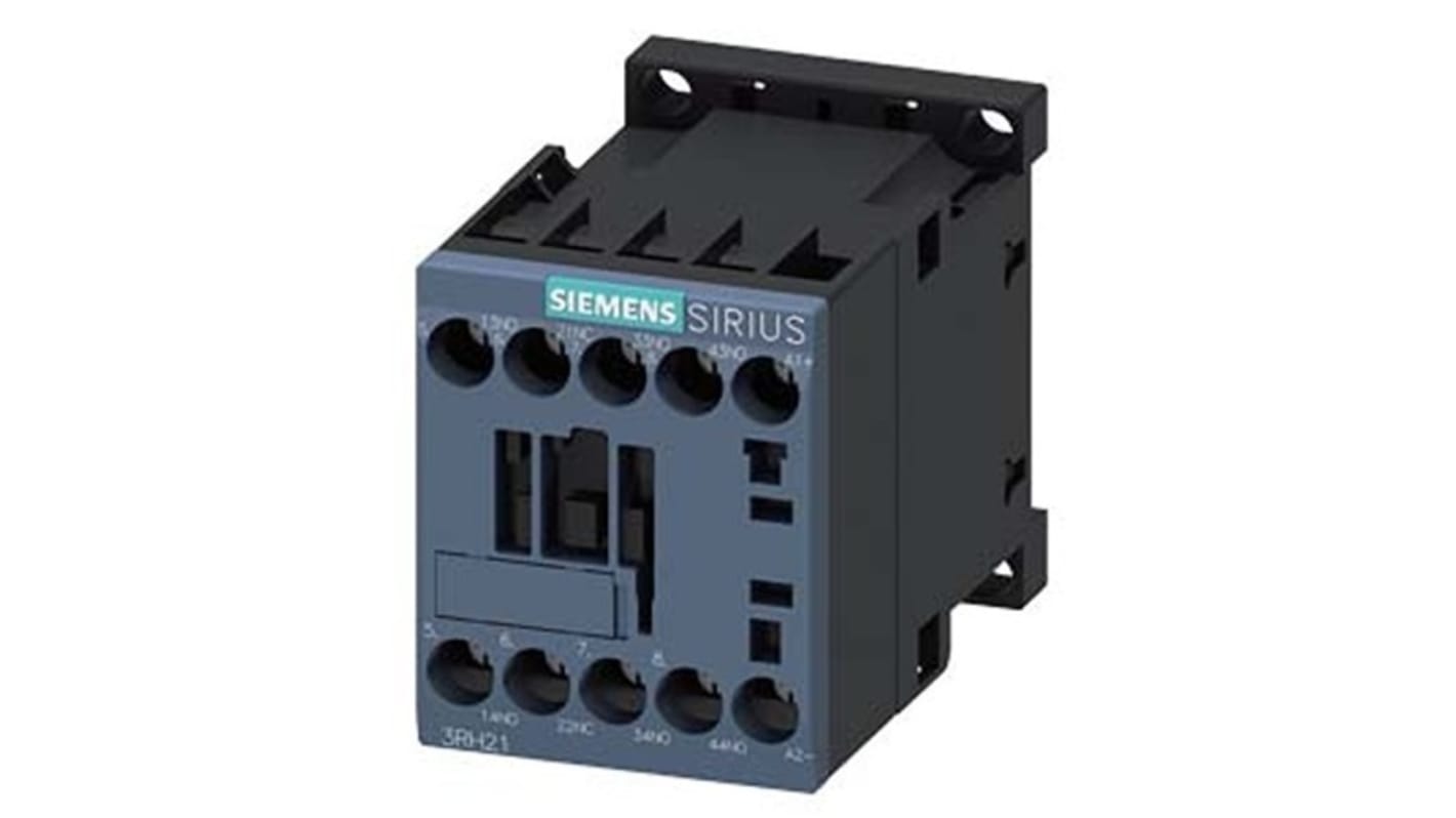 Przekaźnik pomocniczy 110 V DC Siemens styki: 4 10 A 3NO + 1NC 3RH2131-1BF40-1AA0