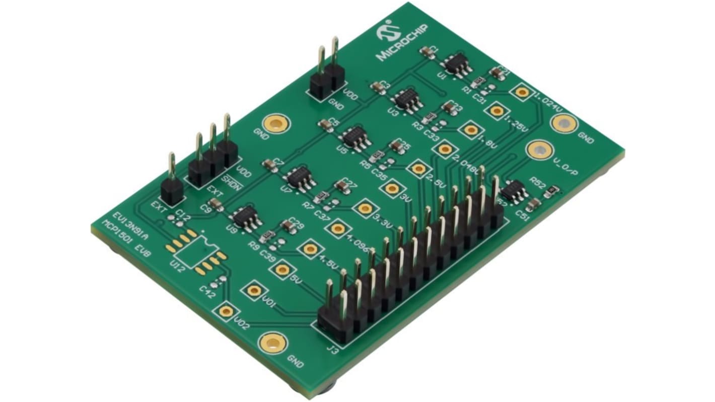 Microchip EV13N91A Evaluation Board for MCP1501 for MCP1501