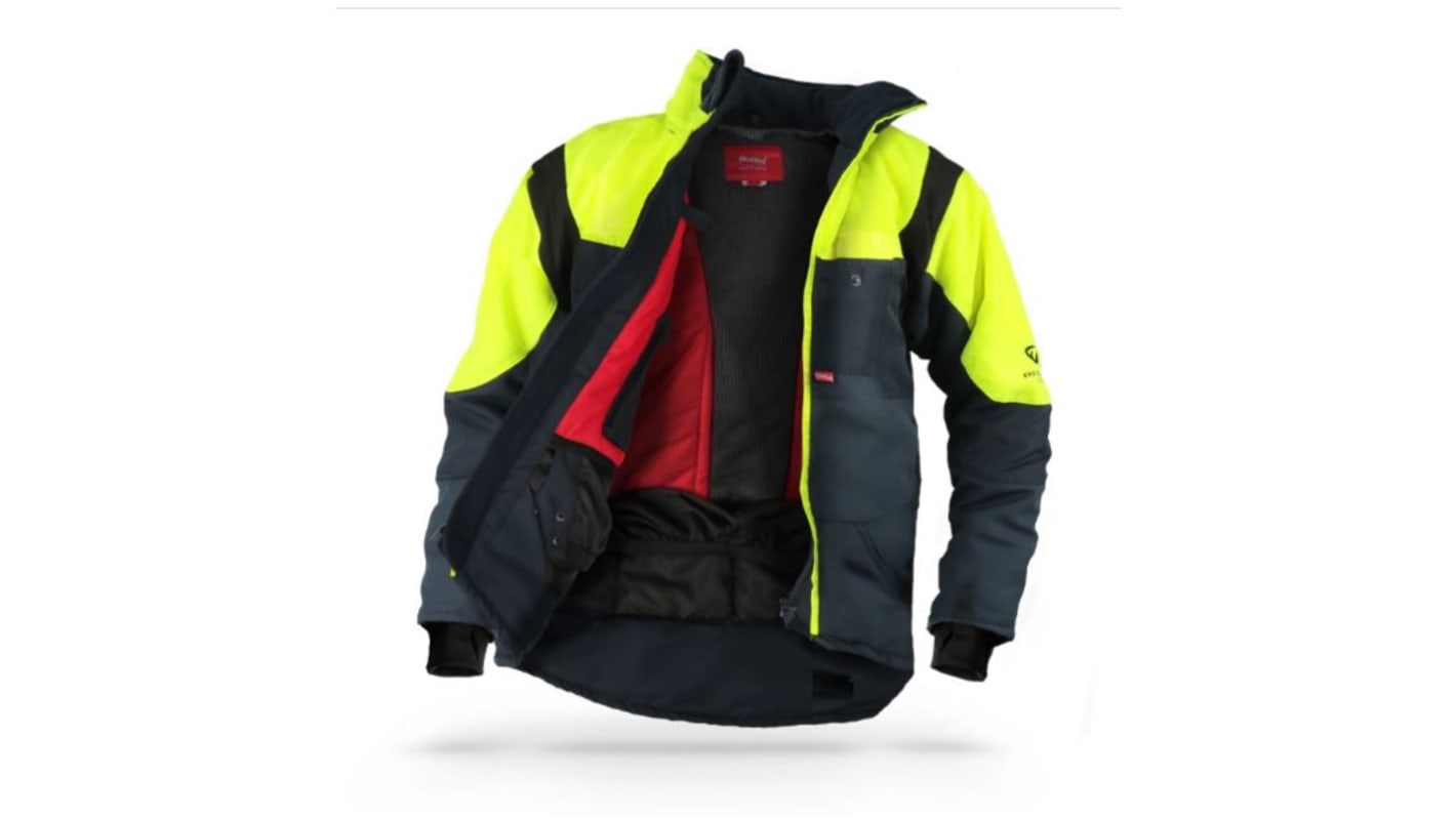 Flexitog Endurance Drive Black, Grey, Yellow, Cold Resistant Jacket, M