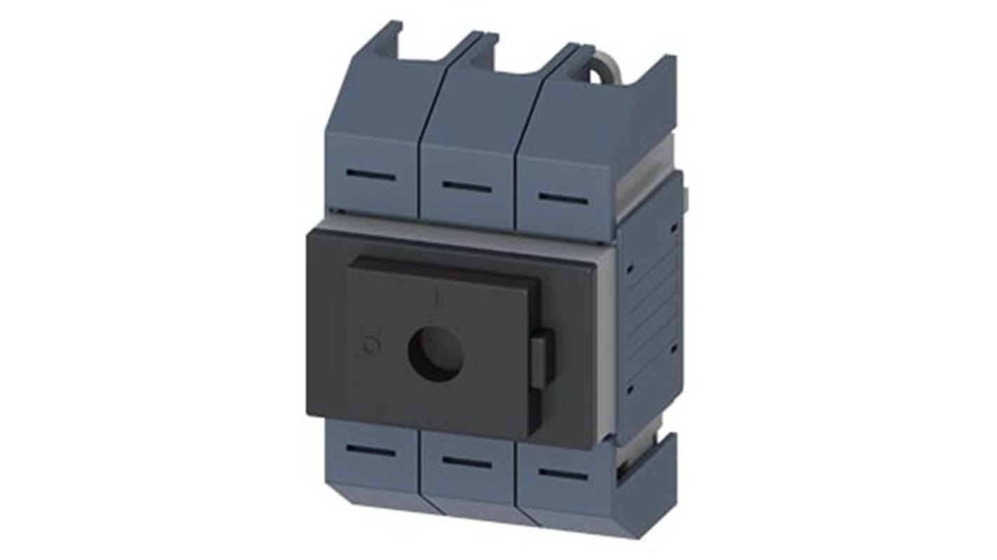 Siemens 3 Pole DIN Rail Switch Disconnector - 63A Maximum Current, 15kW Power Rating, IP10