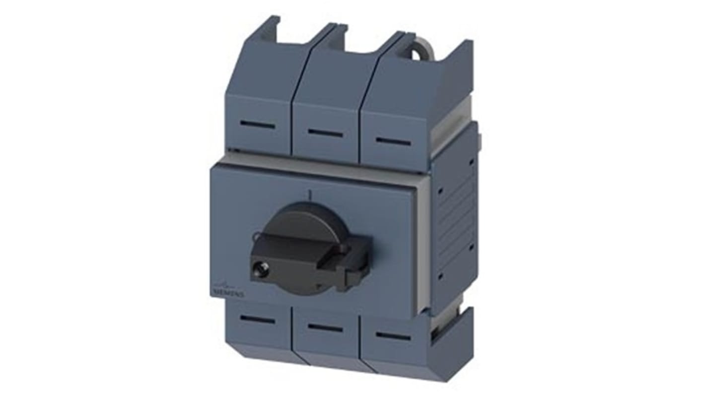 Siemens 3 Pole DIN Rail Switch Disconnector - 100A Maximum Current, 22kW Power Rating, IP10