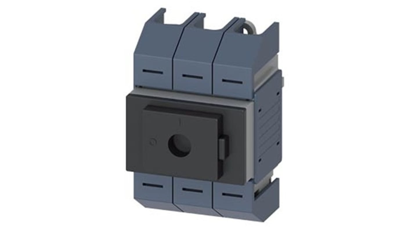 Siemens 3 Pole DIN Rail Switch Disconnector - 125A Maximum Current, 22kW Power Rating, IP10