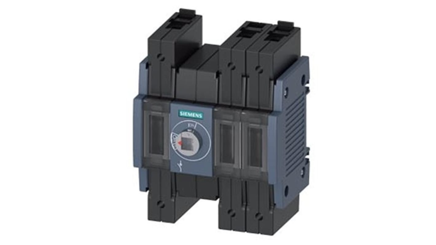 Siemens 3 Pole DIN Rail Switch Disconnector - 100A Maximum Current, 55kW Power Rating, IP20