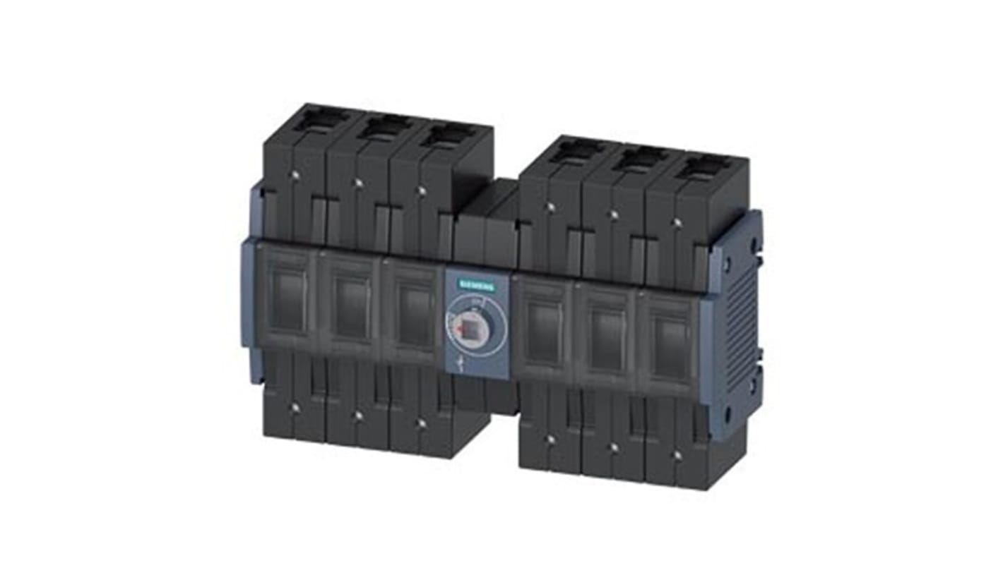 Siemens 6 Pole DIN Rail Switch Disconnector - 100A Maximum Current, IP20
