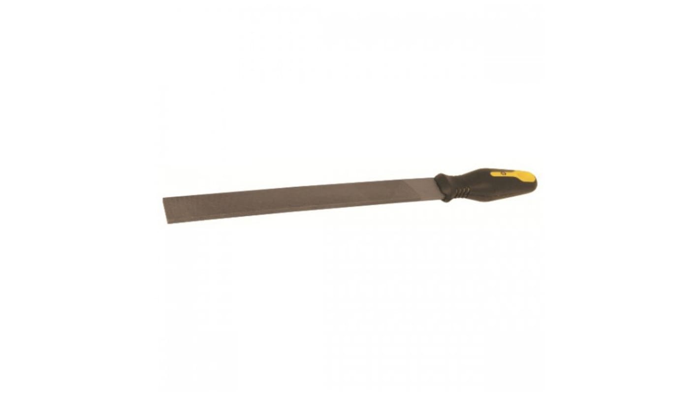 CK 250mm, Second Cut, Flat Engineers File With Soft-Grip Handle