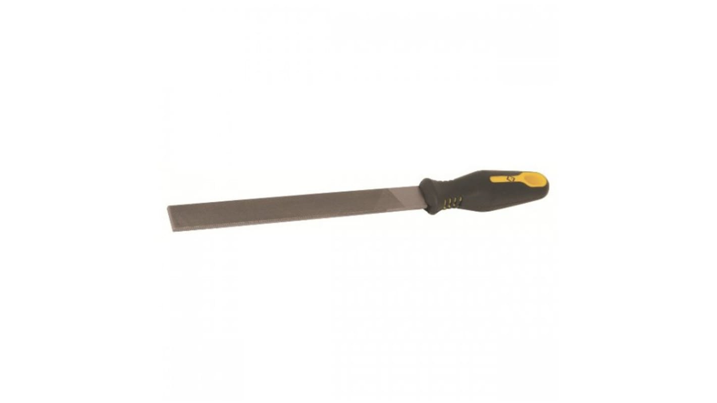 CK 150mm, Second Cut, Flat Engineers File With Soft-Grip Handle