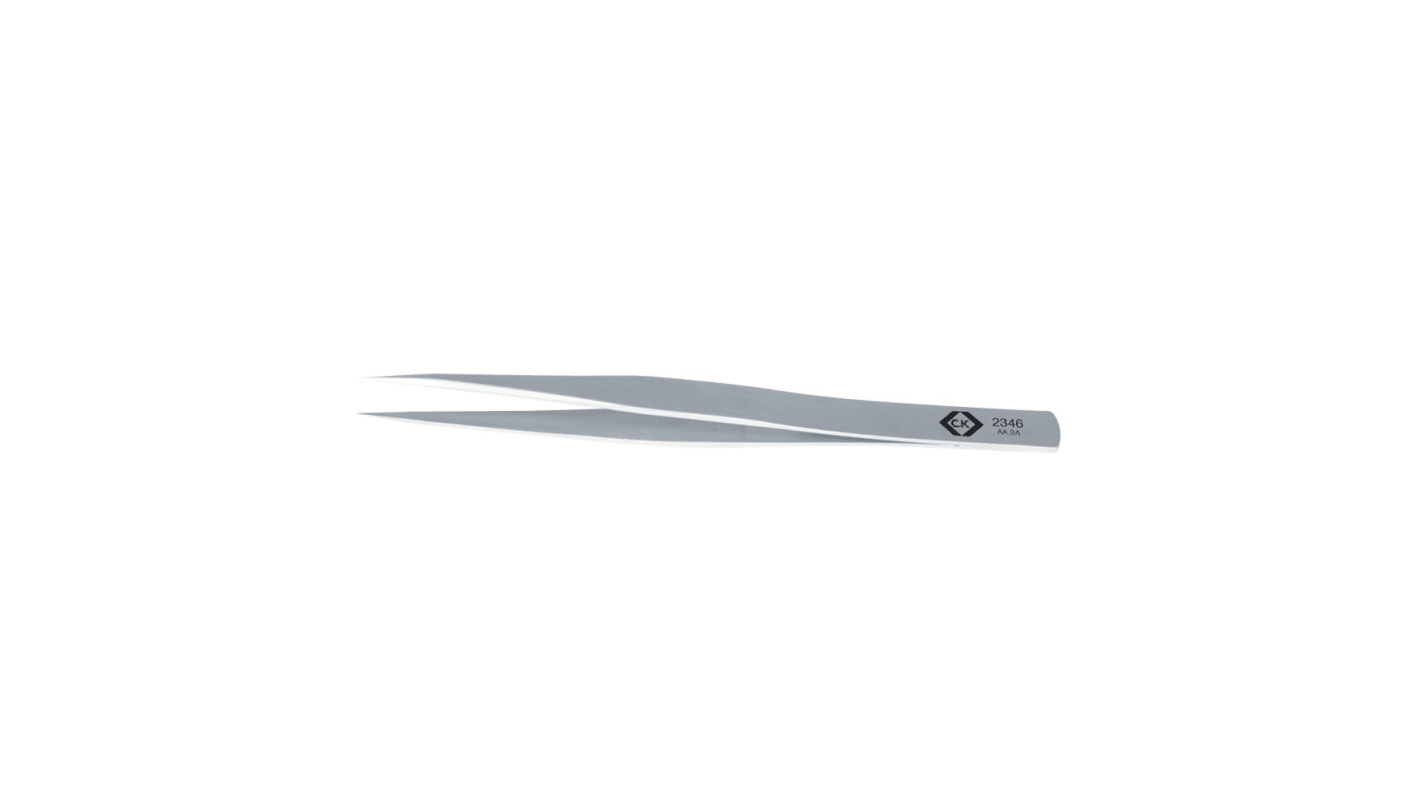 CK 127 mm, Stainless Steel, Fine, Straight, Tweezer