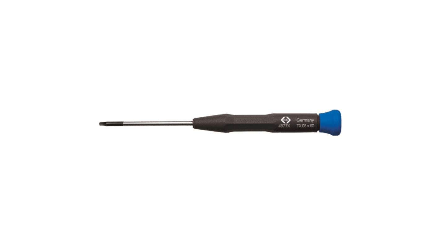 CK Torx  Screwdriver, TX07 Tip, 50 mm Blade, 147 mm Overall