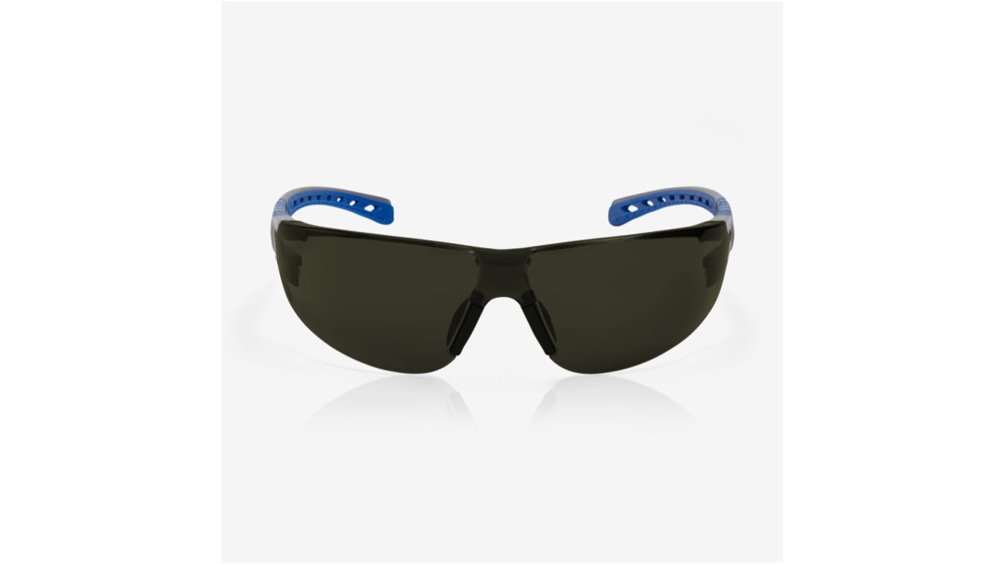 Riley STREAM EVO Anti-Mist UV Safety Glasses, Black Polycarbonate Lens, Vented