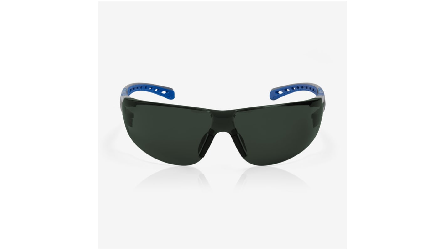 Riley STREAM EVO Anti-Mist UV Safety Glasses, Black Polycarbonate Lens, Vented