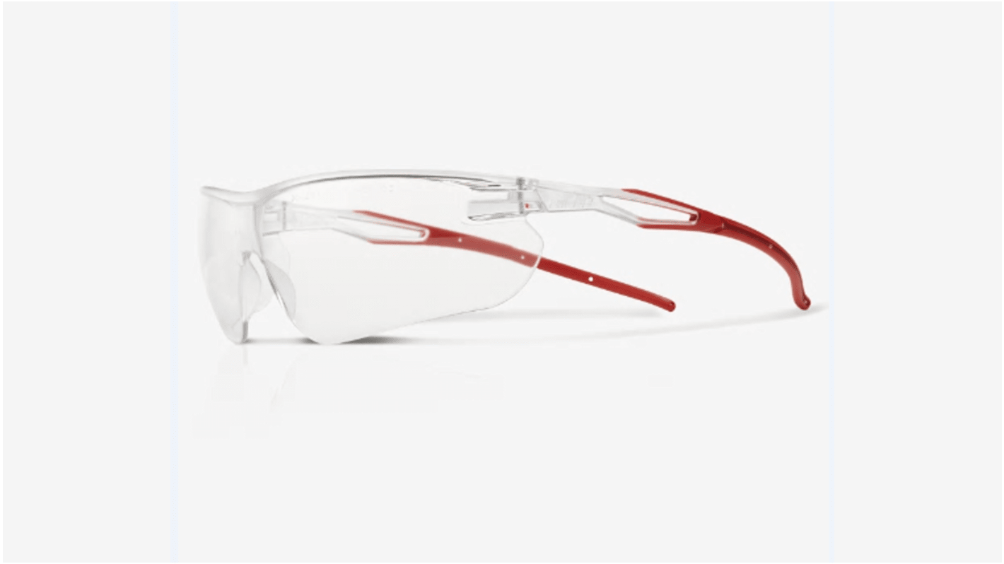 Riley LIGERA Anti-Mist UV Safety Glasses, Blue Polycarbonate Lens, Vented