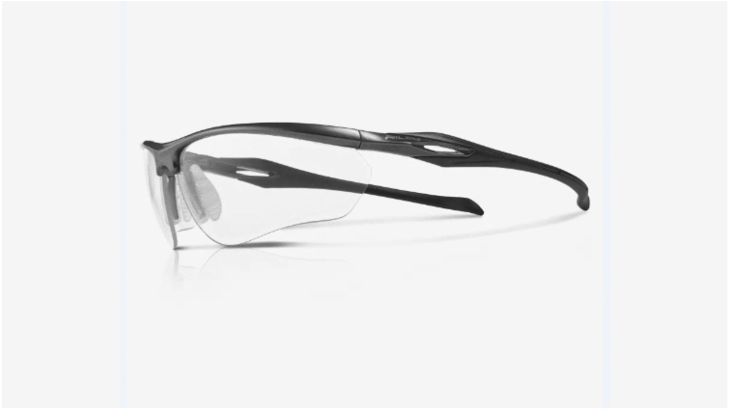 Riley CYPHER Anti-Mist UV Safety Glasses, Clear Polycarbonate Lens