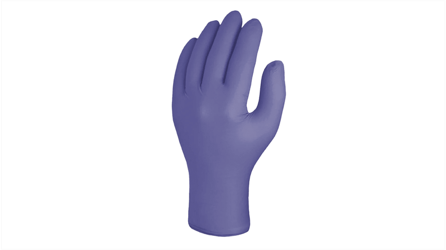 Skytec TX324 Violet Powder-Free Nitrile Disposable Gloves, Size XL, 100 per Pack