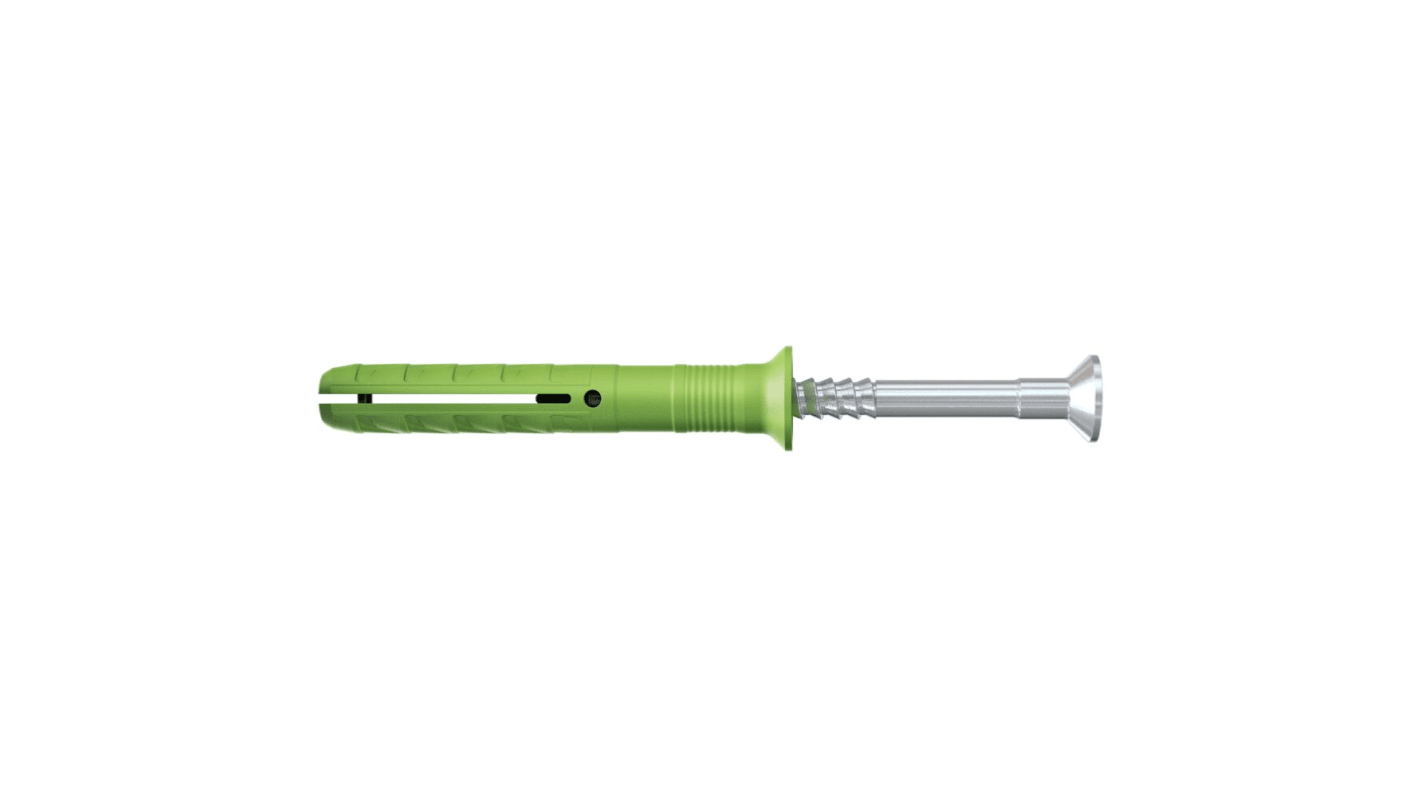 Fischer Fixings Plastic, Steel Frame Fixing 524848, fixing hole diameter 6mm, length 80mm