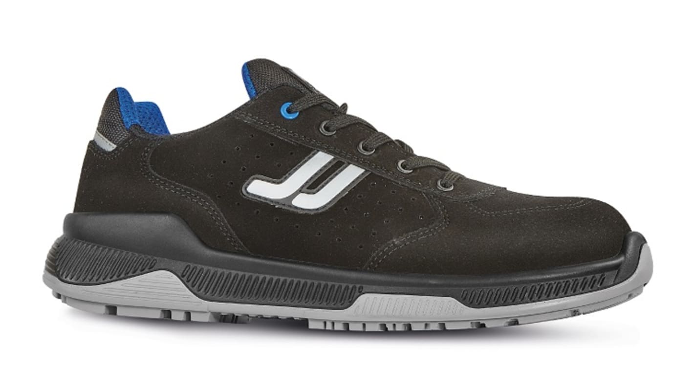 Jallatte J-energy Unisex Black, Grey Composite  Toe Capped Low safety shoes, UK 12, EU 47