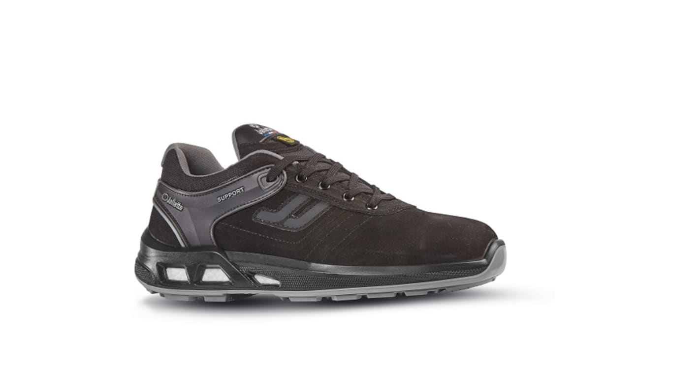 Scarpe sportive antinfortunistiche S3 Jallatte J-energy, Uomo tg. 39, col. Nero, resistenti all'acqua, con puntale di