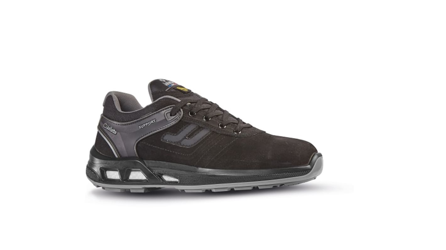 Scarpe basse antinfortunistiche S3 Jallatte J-energy, Uomo tg. 39, col. Nero, resistenti all'acqua, con puntale di