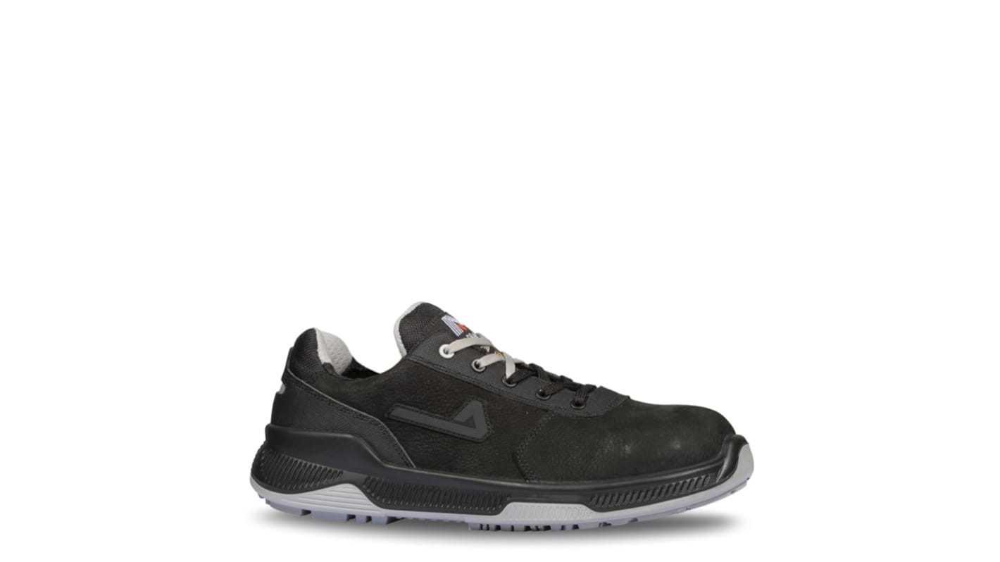 AIMONT Unisex Sicherheitsschuhe Schwarz, Braun, Grau, mit Zehen-Schutzkappe EN 20345 S3, Größe 43 / UK 9, ESD-sicher
