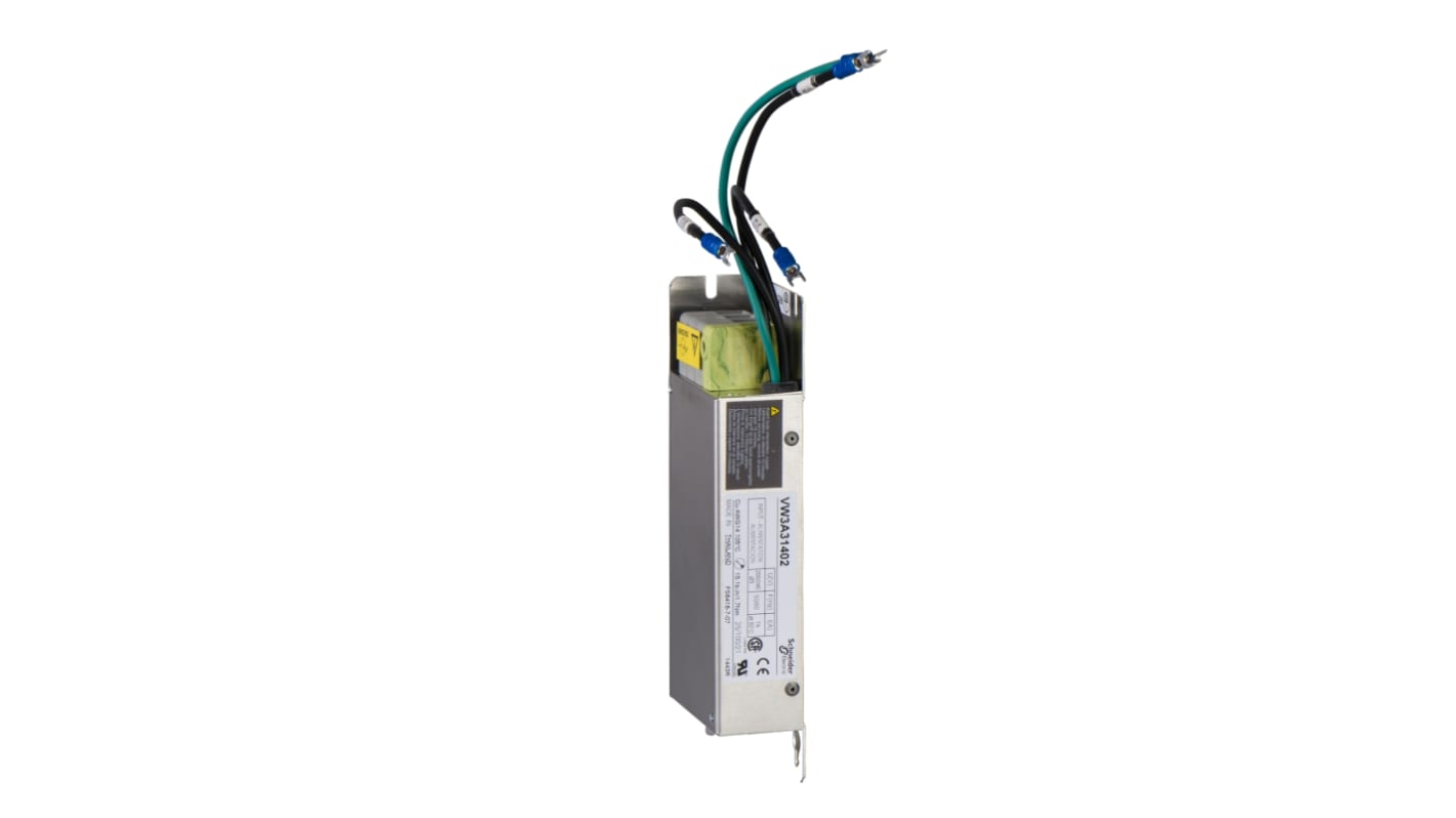 Schneider Electric, Altivar 7A 200 → 240 V, Screw Mount EMC Filter, Fast-On 3 Phase