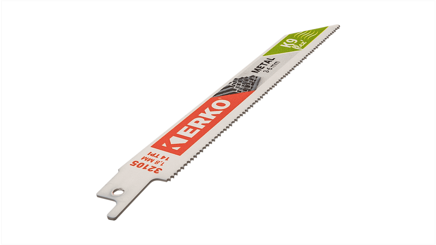 ERKO, 14 Teeth Per Inch Metal 150mm Cutting Length Reciprocating Saw Blade, Pack of 25