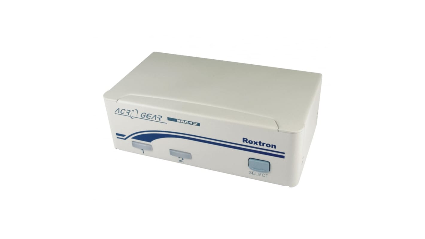 Rextron, KVM switch med 2 Porte USB 4 SVGA