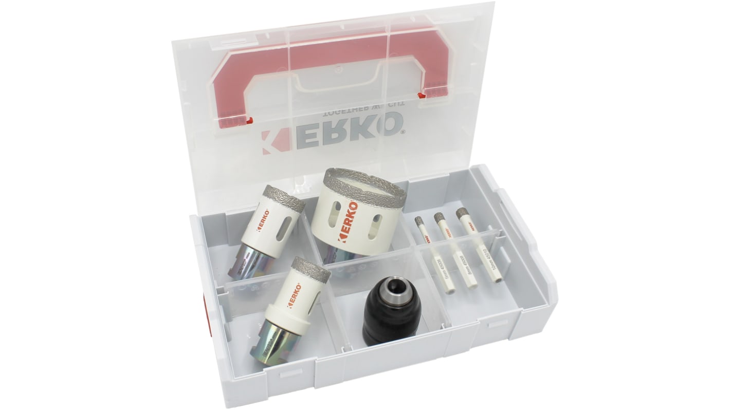 ERKO Diamond 6 → 68mm Hole Saw Set