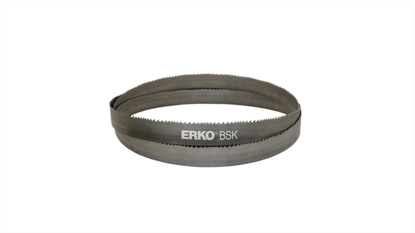 ERKO, 6, 10 Teeth Per Inch Aluminum, Stainless Steel, Steel 3030mm Cutting Length Band Saw Blade, Pack of 1