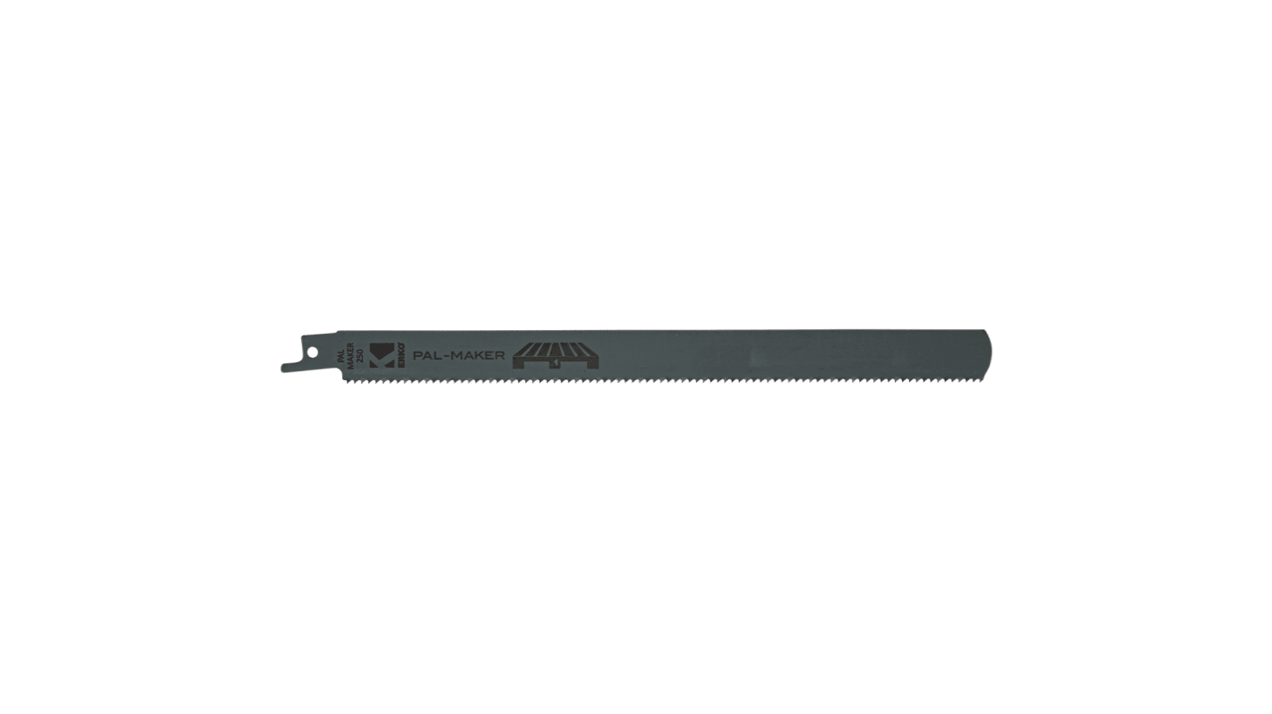 ERKO, 10 Teeth Per Inch Wood 250mm Cutting Length Reciprocating Saw Blade, Pack of 1